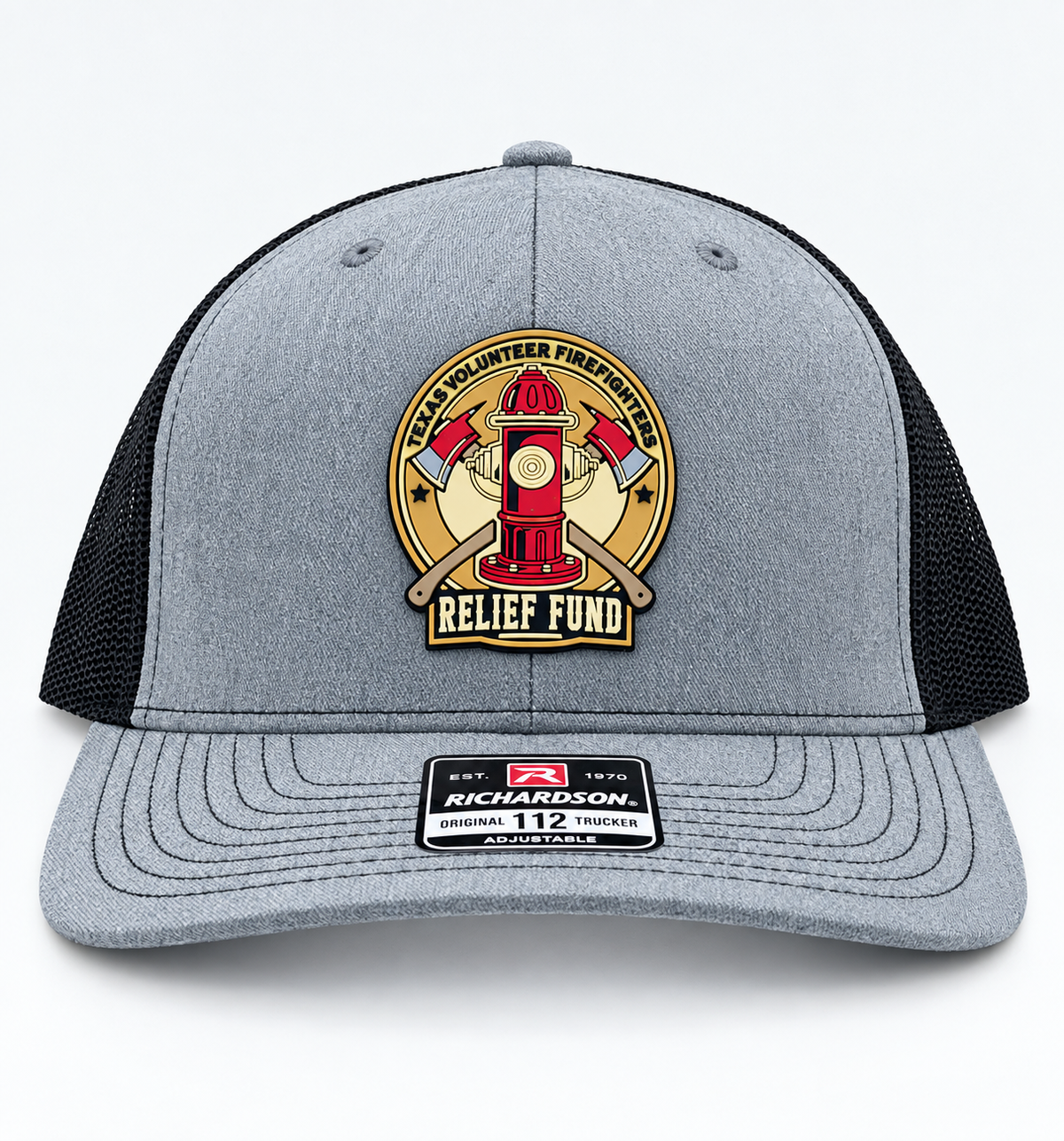 Texas Volunteer Firefighters Relief Fund Logo Trucker Cap