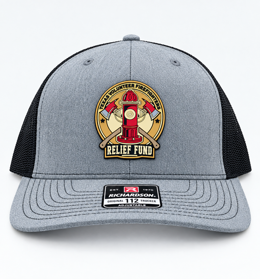 Texas Volunteer Firefighters Relief Fund Logo Trucker Cap