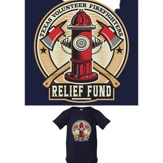 Texas Volunteer Firefighters Relief Fund Onesie